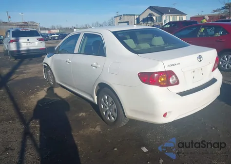 2010 Toyota Corolla z USA, uszkodzony, nr VIN JTDBU4EE9A9102550